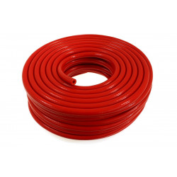 Silicone braided vacuum hose 10mm, red