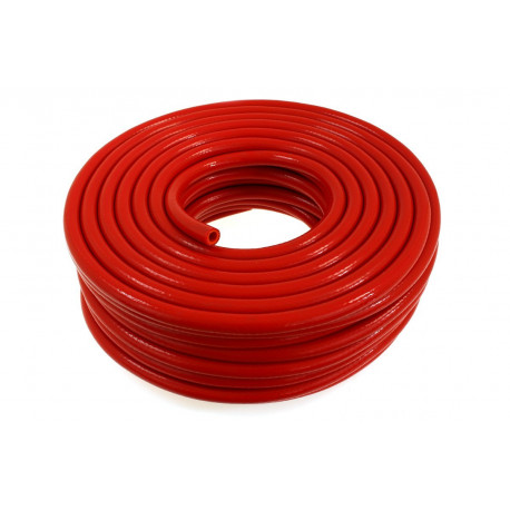Vacuum hoses Silicone braided vacuum hose 10mm, red | races-shop.com