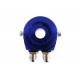 Oil filter adapters The oil filter adapter input/output AN10 blue | races-shop.com