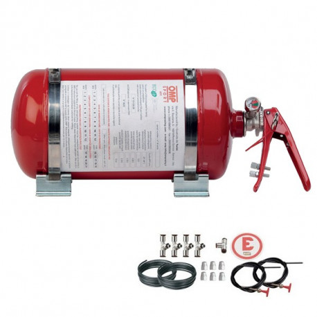 Fire extinguishers OMP Sport 4L mechanical extinguisher FIA | races-shop.com