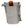 Oil catch tank REDSPEC Premium with two 12mm outputs - capacity 2l