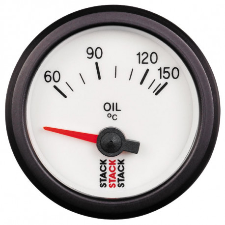 GAUGES STACK standard SERIES 52MM STACK gauge oil temperature 60- 150°C (electrical) | races-shop.com