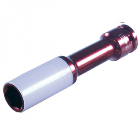 Impact adapters with wheel protector Impact Socket with teflon protection 21mm | races-shop.com