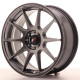 Aluminium wheels JR Wheel JR11 17x7,25 ET25 4x100/108 Hyper Black | races-shop.com