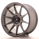 Japan Racing aluminum wheels JR Wheel JR11 17x9 ET20 4x100/114 Matt Gun Metal | races-shop.com