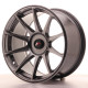 Japan Racing aluminum wheels JR Wheel JR11 18x9,5 ET20-30 Blank Dark Hyper Black | races-shop.com