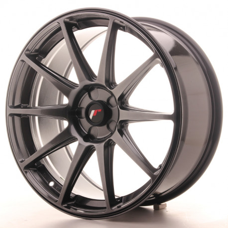 Aluminium wheels JR Wheel JR11 19x8,5 ET25-40 5H Blank Hyper Black | races-shop.com