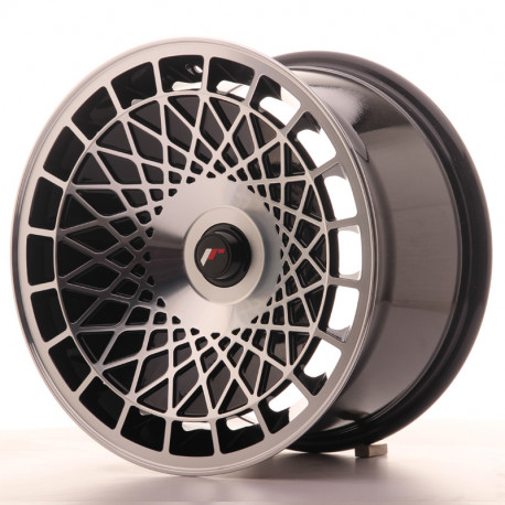 Aluminium wheels JR Wheel JR14 16x9 ET10-20 Blank Black Machined | races-shop.com