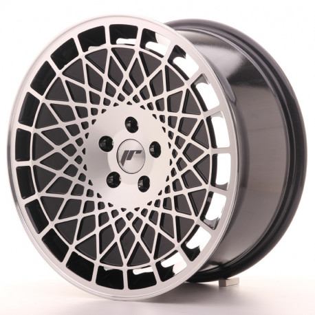 Aluminium wheels JR Wheel JR14 18x8,5 ET35 5x100 Black Machined | races-shop.com