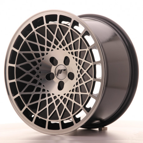 Japan Racing aluminum wheels JR Wheel JR14 18x9,5 ET40 5H Blank Black Machined | races-shop.com