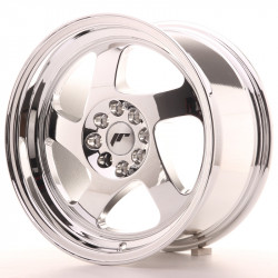 JR Wheel JR15 16x8 ET25 4x100/108 Vacuum Chrome