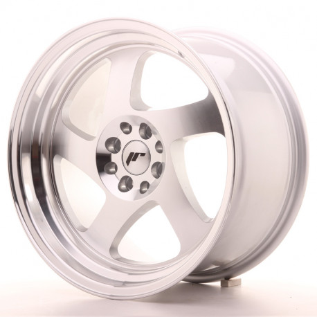 Japan Racing aluminum wheels JR Wheel JR15 17x9 ET25 4x100/114 Machined Silver | races-shop.com