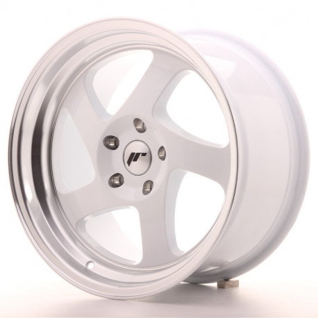 Japan Racing aluminum wheels JR Wheel JR15 17x9 ET25 Blank White | races-shop.com