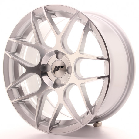 Aluminium wheels JR Wheel JR18 17x8 ET25-35 4H Blank Machined Silver | races-shop.com
