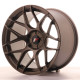 Aluminium wheels JR Wheel JR18 18x10,5 ET0-22 5H Blank Matt Bronze | races-shop.com