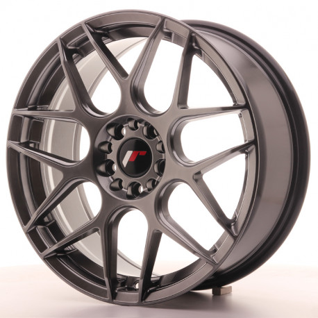Aluminium wheels JR Wheel JR18 18x7,5 ET40 5x112/114 Hyper Black | races-shop.com