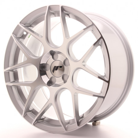 Aluminium wheels JR Wheel JR18 18x8,5 ET35-45 5H Blank Silver Machined | races-shop.com