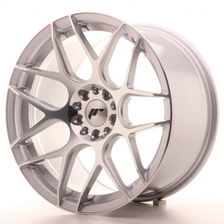 Aluminium wheels JR Wheel JR18 18x9,5 ET40 5x112/114 Silver Machined | races-shop.com
