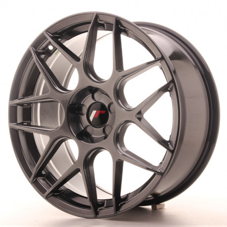 Aluminium wheels JR Wheel JR18 19x8,5 ET35-40 5H Blank Hyper Black | races-shop.com