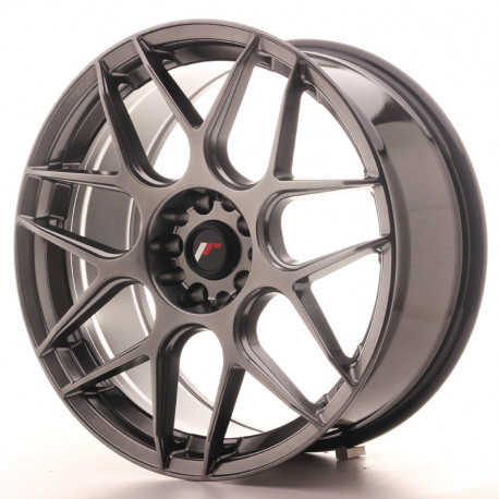 Aluminium wheels JR Wheel JR18 19x8,5 ET35 5x100/120 Hyper Black | races-shop.com