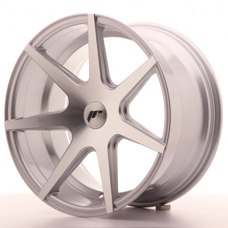 Aluminium wheels JR Wheel JR20 18x9,5 ET20-40 Blank Silver Machined | races-shop.com