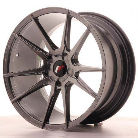 Aluminium wheels JR Wheel JR21 18x9,5 ET40 5H Blank Hyper Black | races-shop.com