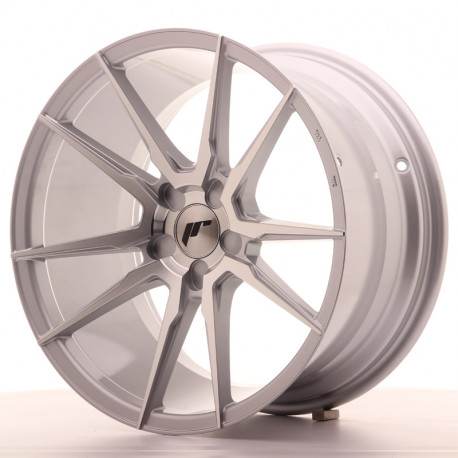 Japan Racing aluminum wheels JR Wheel JR21 18x9,5 ET40 5H Blank Silver Machined | races-shop.com