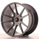 Aluminium wheels JR Wheel JR21 18x9,5 ET30-40 Blank Hyper Black | races-shop.com
