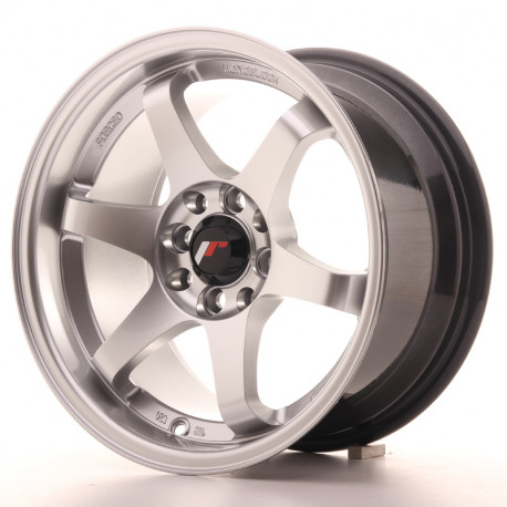 Japan Racing aluminum wheels JR Wheel JR3 15x8 ET25 4x100/114 Hyper Silver | races-shop.com