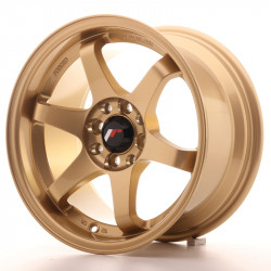 JR Wheel JR3 15x8 ET25 4x100/108 Gold
