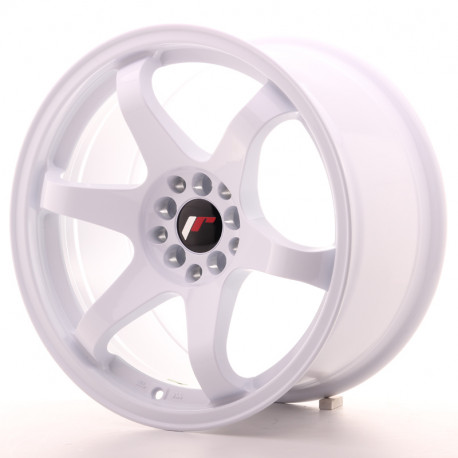 Japan Racing aluminum wheels JR Wheel JR3 17x9 ET25 4x108/114,3 White | races-shop.com