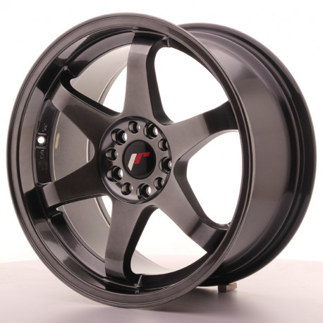 Aluminium wheels JR Wheel JR3 18x9 ET40 5x100/120 Dark Hyper Black | races-shop.com