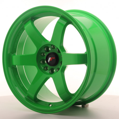 Japan Racing aluminum wheels JR Wheel JR3 18x9,5 ET22 5x114,3/120 Green | races-shop.com