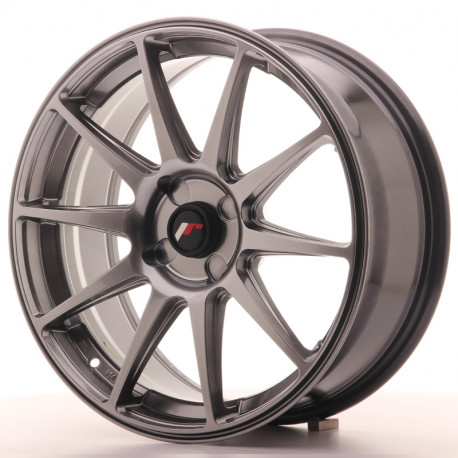 Aluminium wheels JR Wheel JR11 18x7,5 ET35-40 4H Blank Dark Hyper Black | races-shop.com