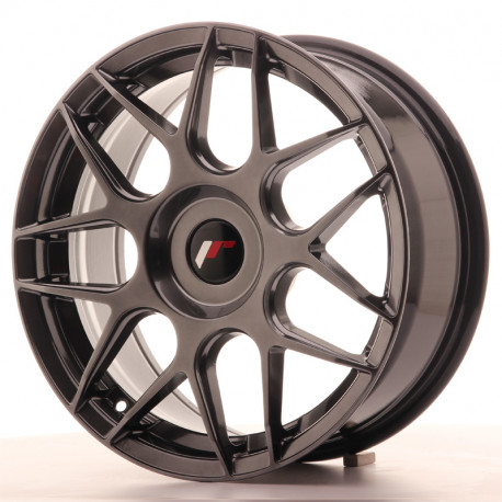 Aluminium wheels JR Wheel JR18 17x7 ET20-40 Blank Hyper Black | races-shop.com