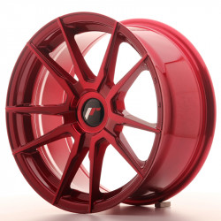 JR Wheel JR21 17x8 ET25-35 Blank Platinum Red