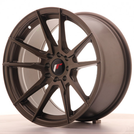 Aluminium wheels JR Wheel JR21 17x9 ET20 4x100/114 Matt Bronze | races-shop.com
