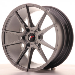 JR Wheel JR21 18x8,5 ET30-40 5H Blank Hyper Black