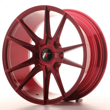 Aluminium wheels JR Wheel JR21 18x8,5 ET20-40 Blank Platinum Red | races-shop.com