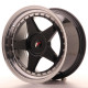 Aluminium wheels JR Wheel JR6 18x9,5 ET35-40 Blank Glossy Black | races-shop.com