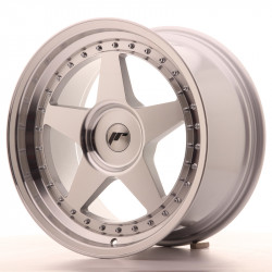 JR Wheel JR6 18x9,5 ET35-40 Blank Silver Machined