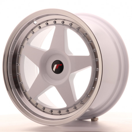 Aluminium wheels JR Wheel JR6 18x9,5 ET35-40 Blank White | races-shop.com