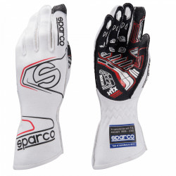 FIA race gloves Sparco ARROW EVO RG-7 (external stitching), white