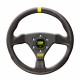 steering wheels 3 spokes steering wheel OMP TRECENTO, 300mm suede, Flat | races-shop.com
