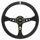 steering wheels 3 spokes steering wheel OMP Corsica, 350mm suede, 95mm | races-shop.com