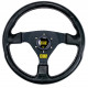 steering wheels 3 spokes steering wheel OMP RACING GP, 330mm Polyurethane, Flat | races-shop.com