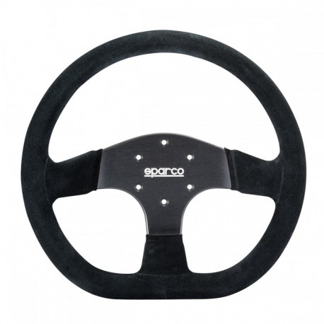steering wheels 3 spokes steering wheel Sparco R353, 330mm suede, 36mm | races-shop.com