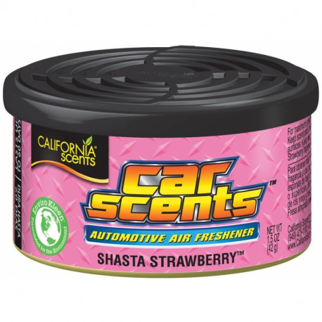 CALIFORNIA SCENTS Car air freshener can CALIFORNIA SCENTS, Shasta Strawberry | races-shop.com