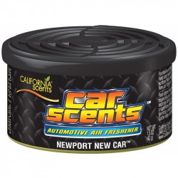 Car air freshener can CALIFORNIA SCENTS, Newport New Car
