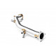Down pipes and dump pipes Downpipe for AUDI A4 A5A6 Q5 2.0 TDI cr | races-shop.com